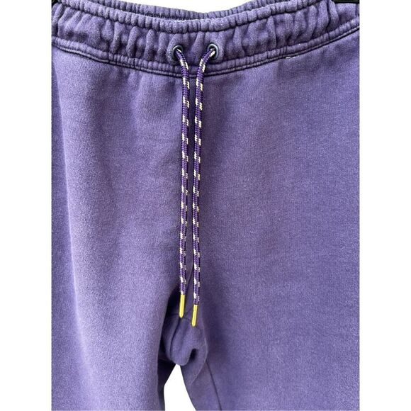 Peloton Heavyweight Chic Jogger Purple small  Fleece Logo Workout Gym sweatpants - Picture 3 of 5